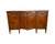 Vintage c.1950's Drexel Serpentine Breakfront Buffet Credenza. Crafted from solid wood and premium mahogany veneers, the...