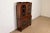 R. J. Horner & Co. R. J. Horner Style Antique Arts & Crafts Mahogany Leaded Glass Bookcase, Circa 1920s For Sale - Image 4 of 12