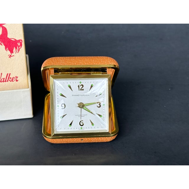 Add a retro touch to your guest bedroom with this vintage Phinney Walker Alarm Clock. The vintage alarm clock comes in its...
