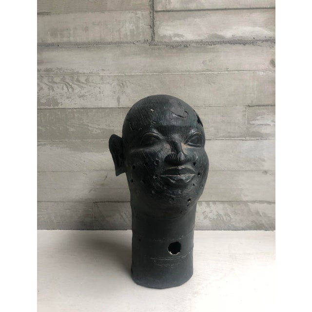 African Bronze Obe of the Ife, Nigeria For Sale - Image 6 of 12