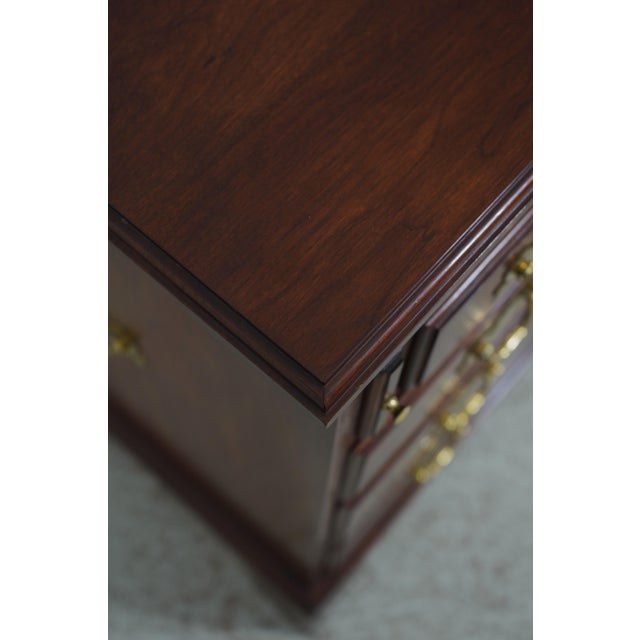 Henkel Harris Cherry Model 2401 Bachelor Chest For Sale - Image 10 of 18
