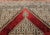 Vintage Persian Qum Area Rug, Hand-Knotted Silk, Herati Medallion Pattern, Ivory & Red, 4x6 For Sale - Image 9 of 16