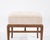 Set of Stools by t.h. Robsjohn-Gibbings in Walnut and Velvet, C. 1950s For Sale In New York - Image 6 of 6