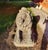 Stone Handcrafted and Sculpted Ofllions in Vicenza Stone, 19th Century, Set of 2 For Sale - Image 7 of 12