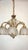 Antique Gilded Metal and Glass Chandelier from Unbekannt, 2000s For Sale - Image 3 of 10