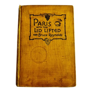 1927 Paris With the Lid Lifted Book For Sale