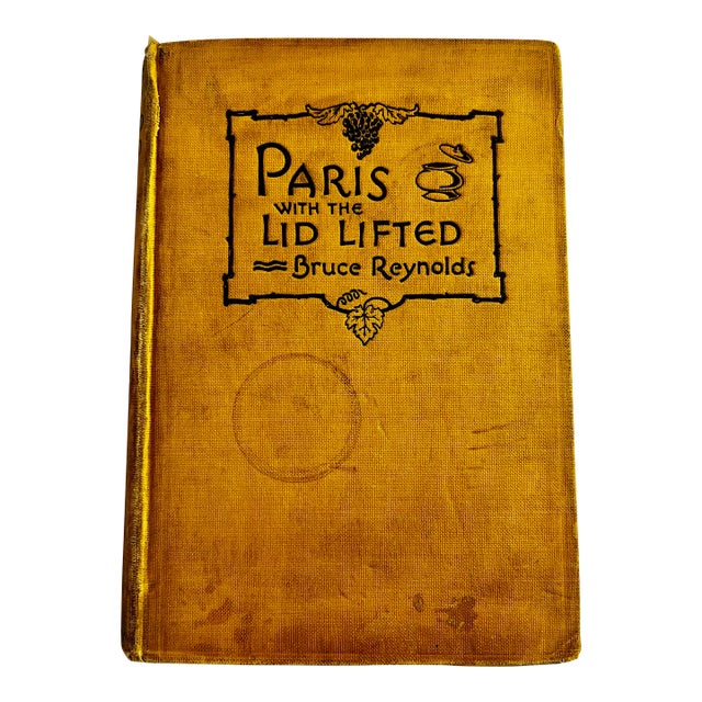 1927 Paris With the Lid Lifted Book For Sale