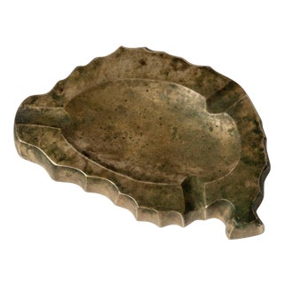 Vintage Brutalist Sculptural Bronze Ashtray, 1960s For Sale