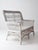 Antique Early 20th Century White Wicker Loveseat For Sale - Image 12 of 15