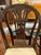 Asian Antique Late 20th Century Set of 4 Wheat Dining Room Chairs For Sale - Image 3 of 3