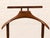 Vintage Mid-Century Modern Gentleman’s Valet Stand in Walnut For Sale - Image 4 of 10