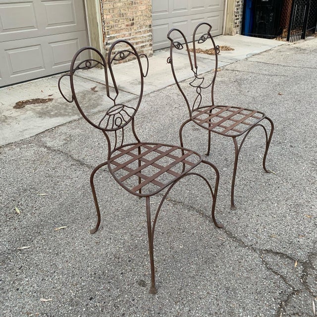 John Risley Style Face Chairs a Pair Chairish