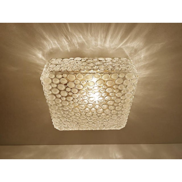 Vintage Bubble Glass Flush Mount from Erco, 1970s For Sale - Image 15 of 16
