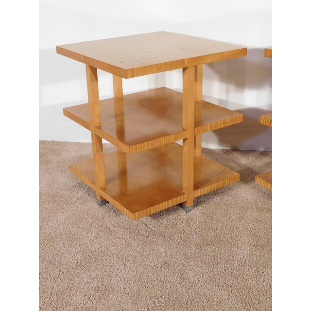 Baker Archetype End Side Tables For Sale - Image 11 of 12