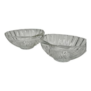 Modernist Seashell Shaped Bowl, Trinket - Pair For Sale
