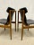 Hot duo! These two seats are a stylish design by the Danish designer Inger Klingenberg. Produced by Fristho Franeker...