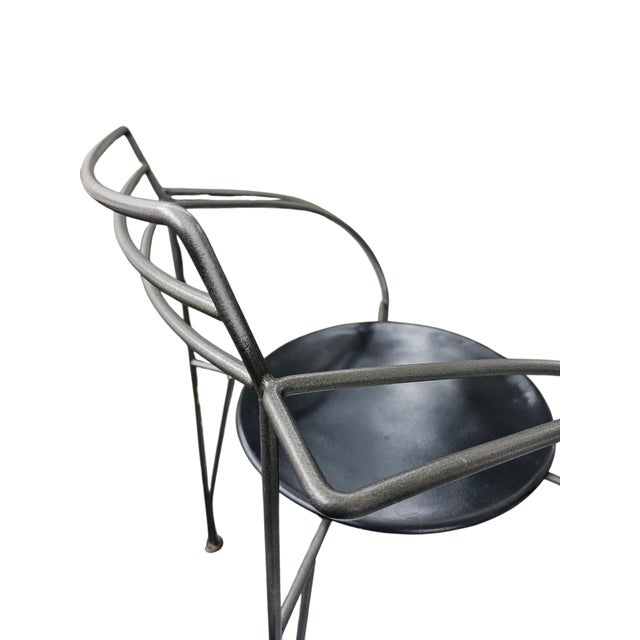 Set of Four Chairs "Lune D'argent" by Pascal Mourgue For Sale - Image 9 of 11
