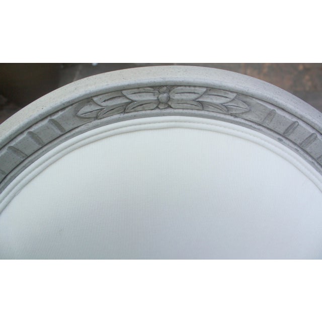 Swede Collection Swedish Oval Back Dining Side Armless Chair For Sale - Image 4 of 5