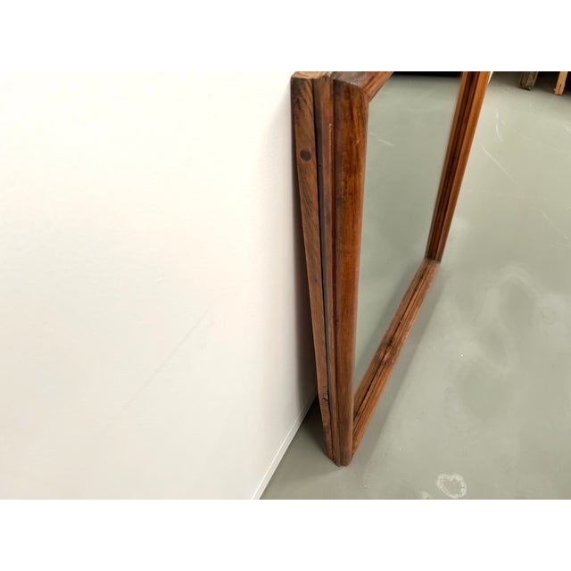 Antique Mirror in Walnut, 1900 For Sale - Image 6 of 15