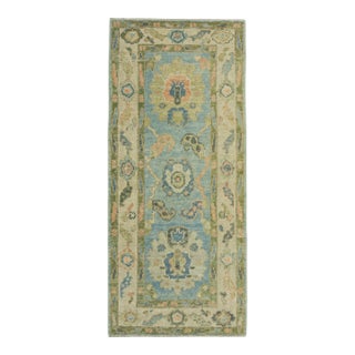 Turkish Oushak Rug 2'4"x 5'3" #20127 For Sale