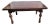 Antique 1930s Rustic Spanish Jacobean Dining Table Draw Leaf 8 Feet Open For Sale