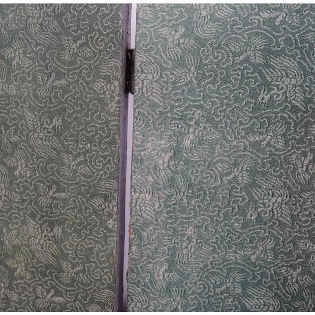 1970s Vintage Decorative 4 Panels Monkeys Screen or Room Divider For Sale - Image 5 of 8