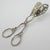 Vintage Italian Handmade Genuine Silver Decorative Sugar Cube Tonges with Rose Flower Motif, 1970s For Sale - Image 6 of 13