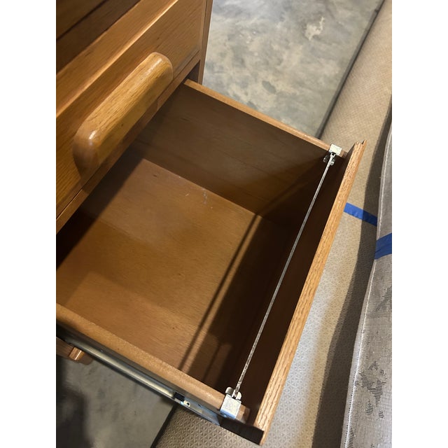 Artisan Amish-Crafted Solid Wood Desk & Chair Set (Ohio, C. 2000) For Sale - Image 11 of 18