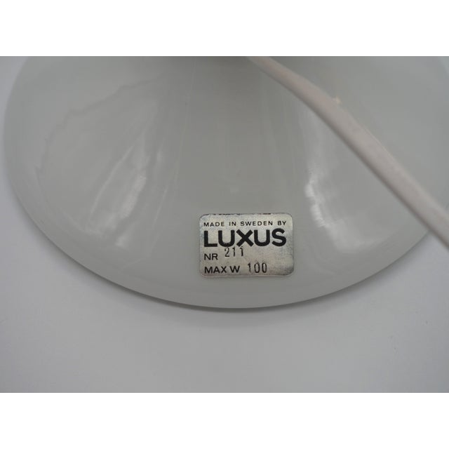 Glass Table Lamps by Uno & Östen Kristiansson for Luxus, Sweden, 1970s, Set of 2 For Sale - Image 9 of 13