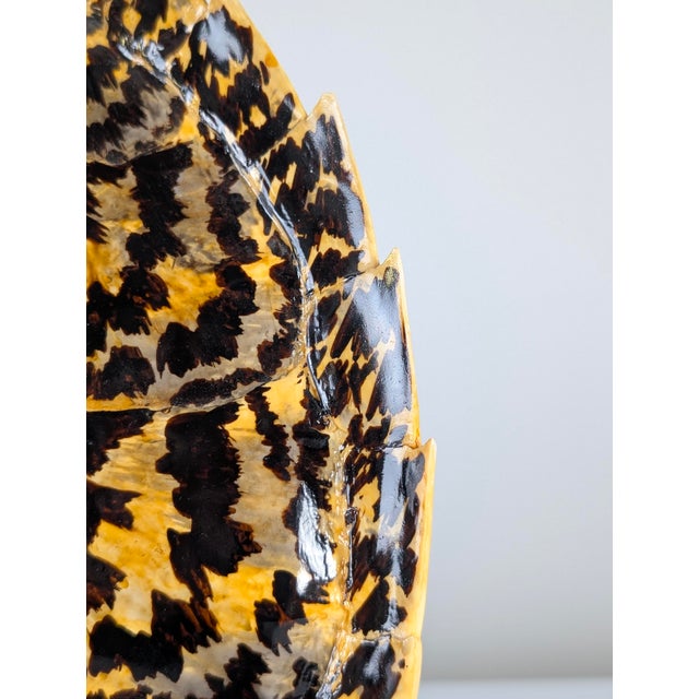 Faux Tortoiseshell Resin Turtle Shell Lamp from Maison Jansen, 1970s For Sale - Image 6 of 16