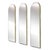 Regent Mid 20th Century Set of Three Regent Arch Top Wall Mirrors For Sale - Image 4 of 7