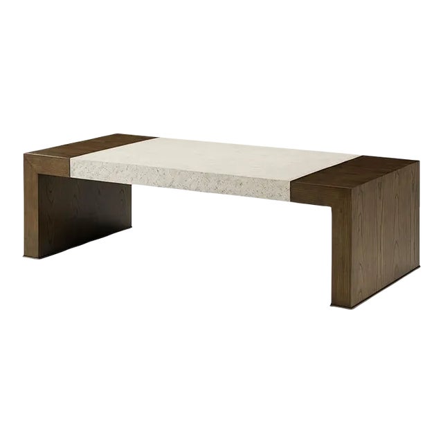 Modern Coffee Table, Dark For Sale