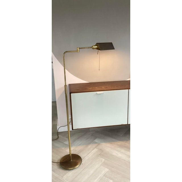 Adjustable Brass Floor Lamp, 1970s For Sale - Image 10 of 10