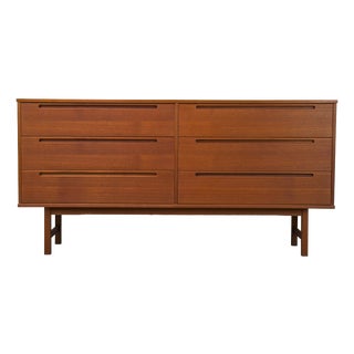 Large Teak Chest of Drawers from Tørring / HJN Møbelfabrik, 1960s For Sale
