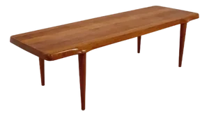 Danish Teak Coffee Table by John Bonne for Mikael Laursen, 1960s
