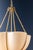 Hudson Valley Lighting Amberley 20 in. 1 Light Pendant in Vintage Gold Leaf Finish For Sale - Image 9 of 11