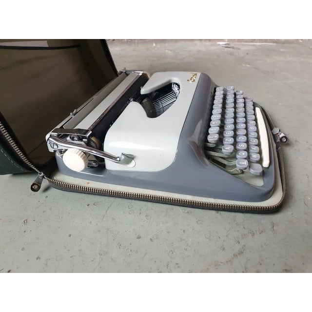 Metal Vintage Typewriter from Consul, 1950s For Sale - Image 7 of 8