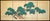 C. 1960s Showa Era Japanese Painted Silk Byobu Screen "Evergreen Pine Tree" For Sale - Image 18 of 18