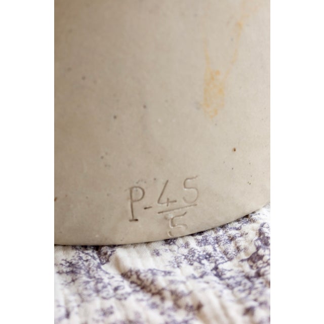Rustic Antique Taupe Stoneware Preserve Jar, 1920s For Sale - Image 3 of 8