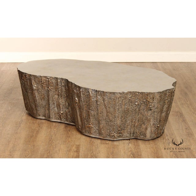 Palacek Organic Form Rivers Cocktail Table For Sale - Image 10 of 13