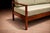Wood Sofa in Imbuia Hardwood & Leather by Michel Arnoult, 1960s - Lot 155 For Sale - Image 7 of 10