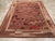 An antique Chinese Art Deco inspired vintage Indian carpet, handmade during the early 20th century. Measures: 8' 10" x 11' 5"