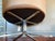 Mid 20th Century Mid-Century Modern Champagne Swivel Barrel Lounge Chairs - A Pair For Sale - Image 5 of 11