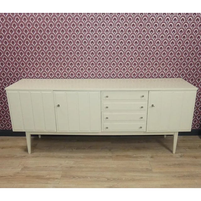 Large Cream Sideboard, 1970s For Sale - Image 3 of 13