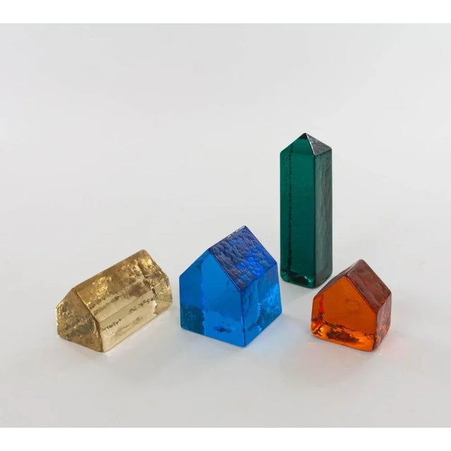 Mid-Century Modern Set of Four Murano Glass Objects by Carlo Nason for V. Nason & Co., 1970s, Set of 4 For Sale - Image 3 of 7