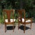 Mid Century Modern Attributed to Broyhill Walnut Dining Set With 6 Chairs For Sale In Cleveland - Image 6 of 12