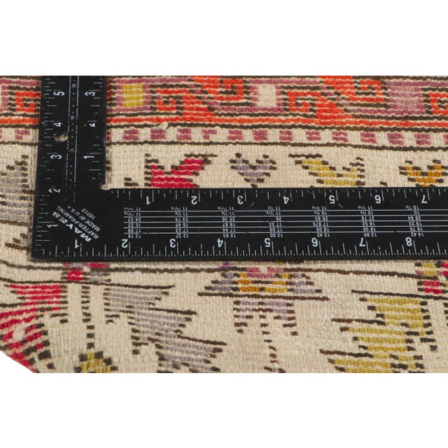 Vintage Turkish Oushak Rug with Modern Style - 06'01 x 07'10 For Sale In Dallas - Image 6 of 10