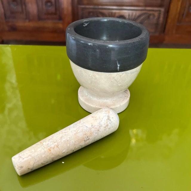 Mortar and Pestle Set, Herb Grinder, Spice Grinder, marble grinder, Marble Pill and Spice Crusher. So many uses and...