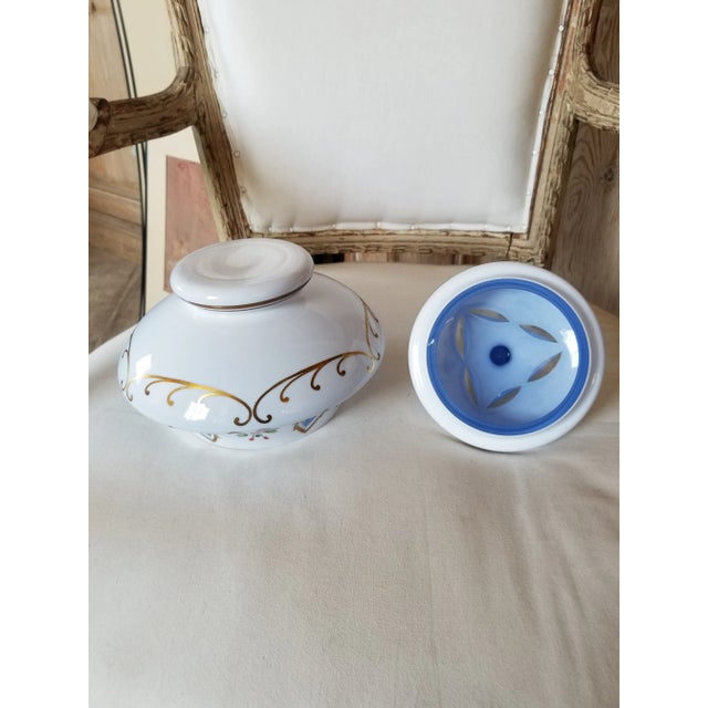 Vintage Bohemian Glass Candy Dish For Sale In San Antonio - Image 6 of 12