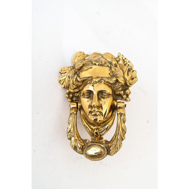 Art Deco Brass Door Knocker, 1920s For Sale - Image 12 of 12
